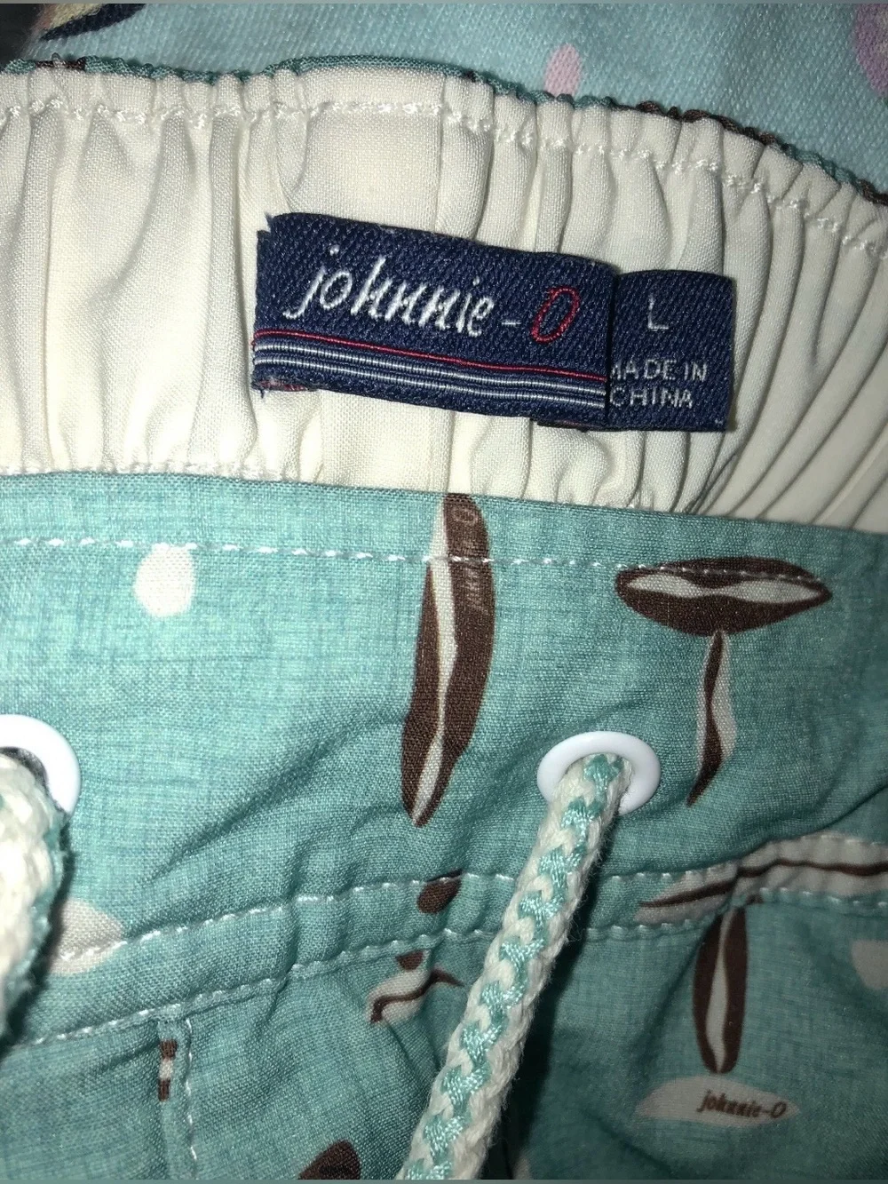 Johnnie-O Men’s Board Shorts Swim Trunks Surf Large
